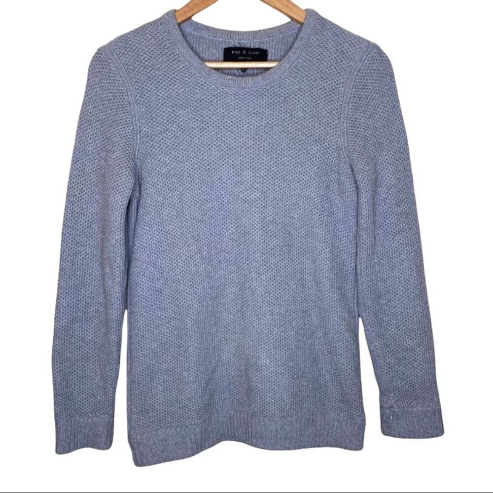 Rag & Bone Sweater Knit Crew Gray XS
